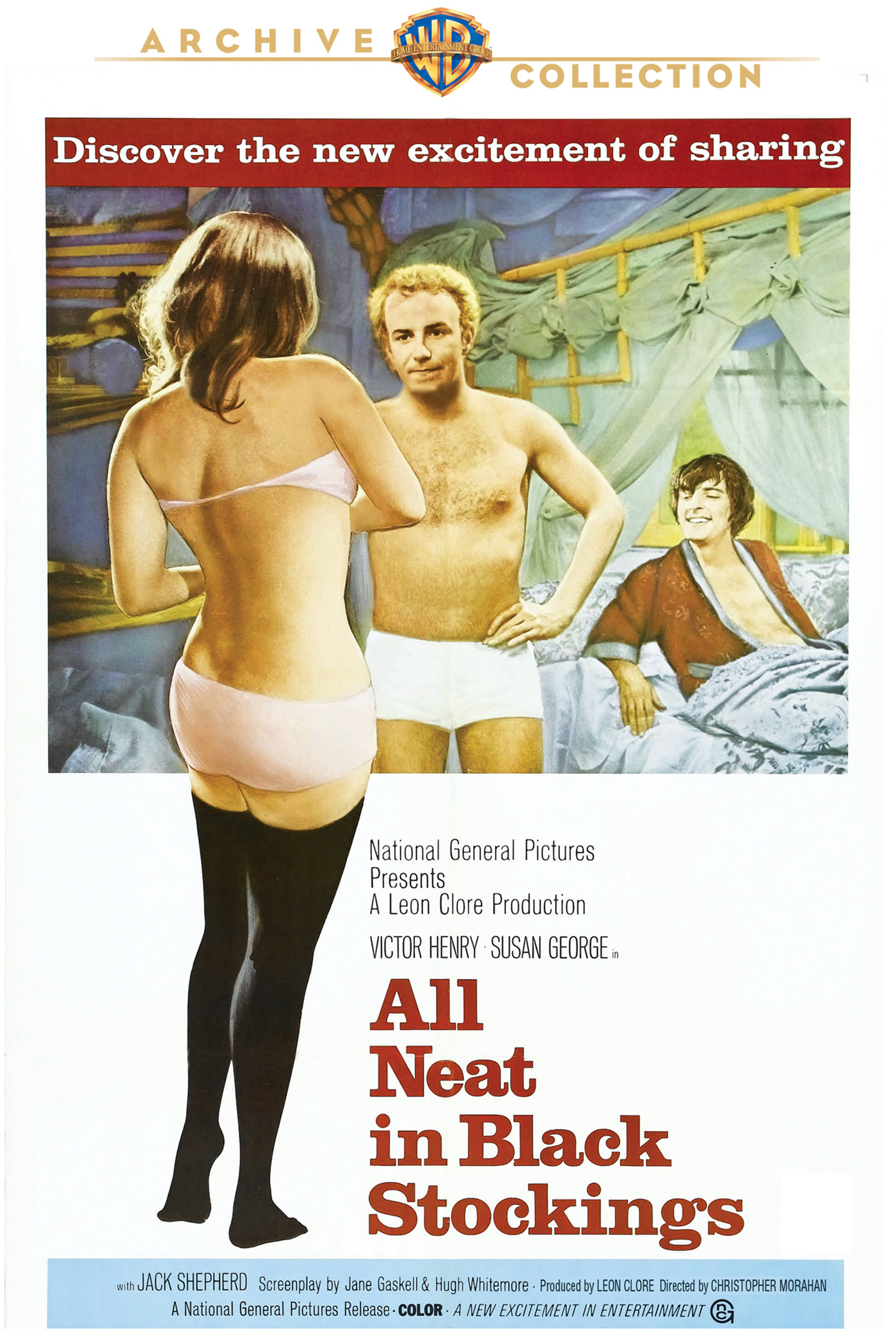 All Neat in Black Stockings keyart 