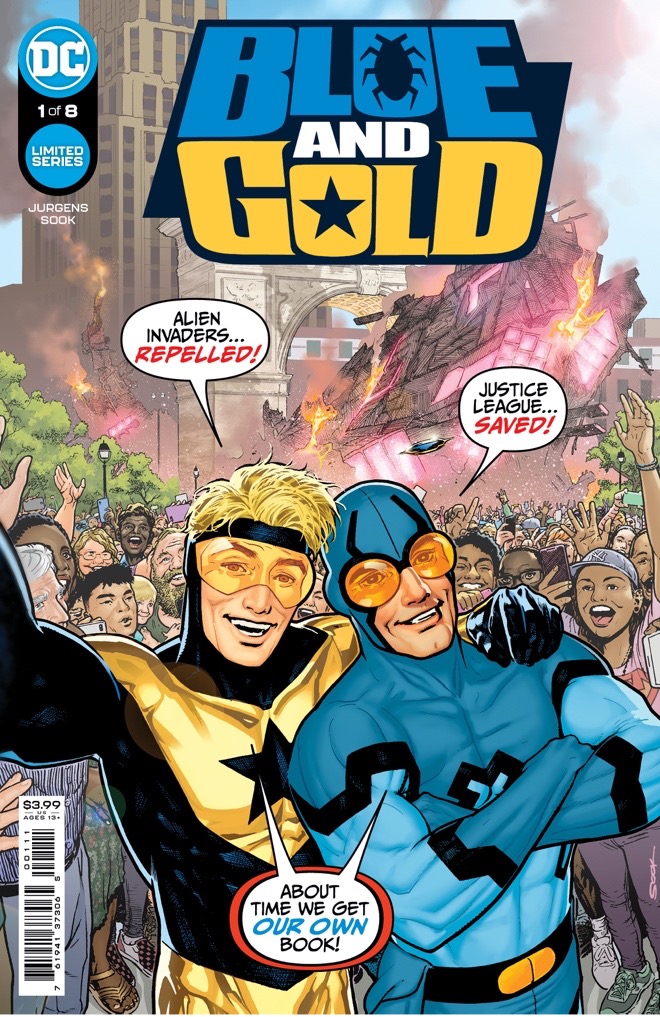 DC Comics Blue and Gold DC Comics Blue and Gold - graphic image