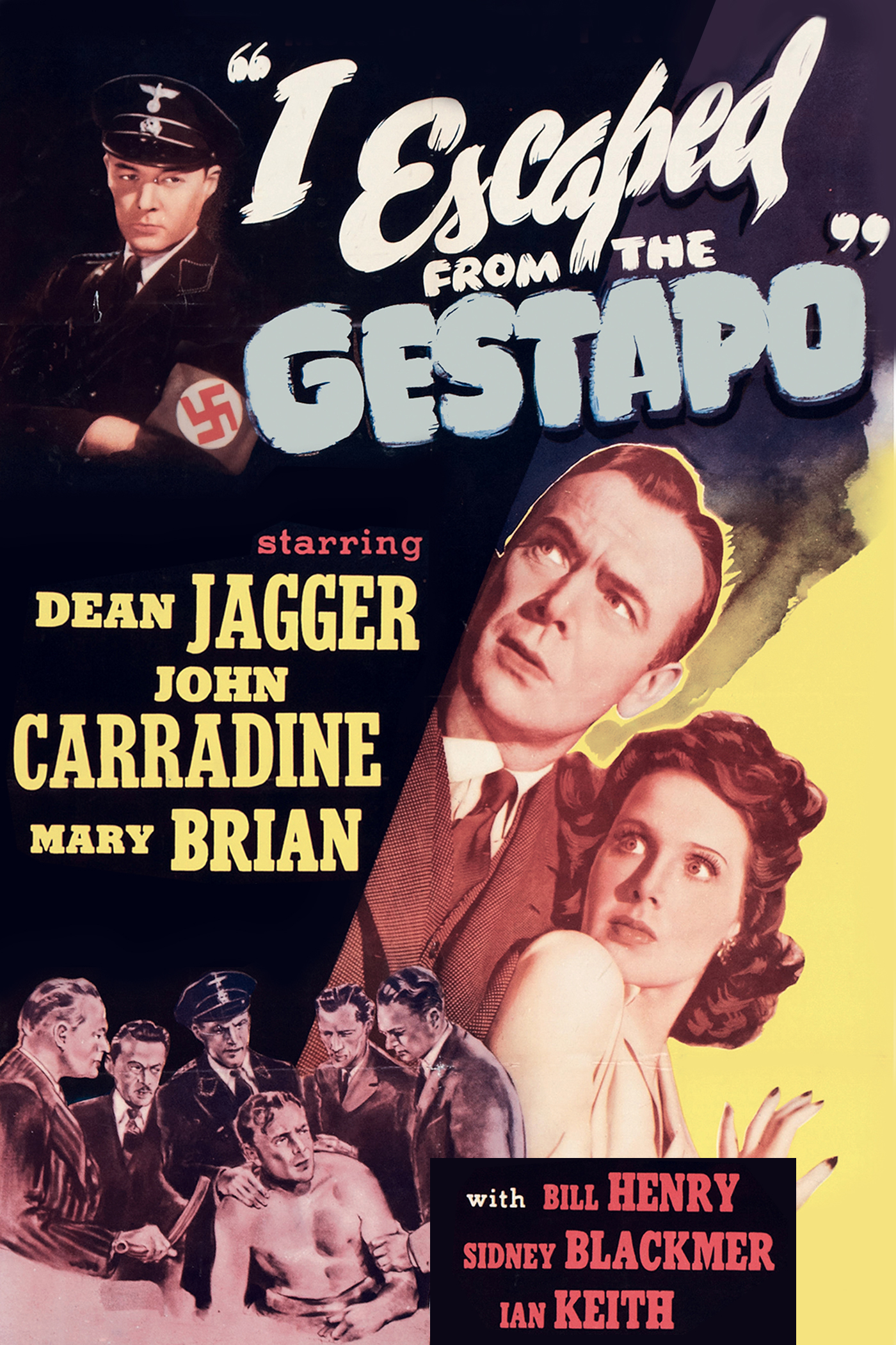 I Escaped from the Gestapo keyart 