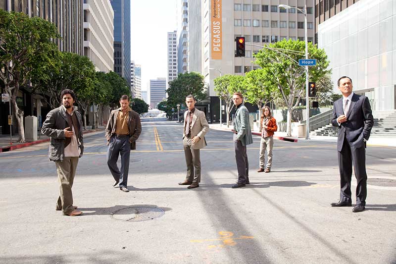 Inception - Leonardo DiCaprio, Tom Hardy, Ken Watanabe, Dileep Rao, Joseph Gordon-Levitt, Ellen Page Inception - Leonardo DiCaprio, Tom Hardy, Ken Watanabe, Dileep Rao, Joseph Gordon-Levitt, Ellen Page