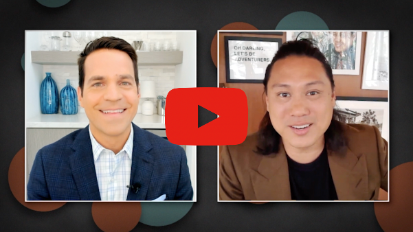 Jon Chu with TCM Host Dave Karger Jon Chu with TCM Host Dave Karger