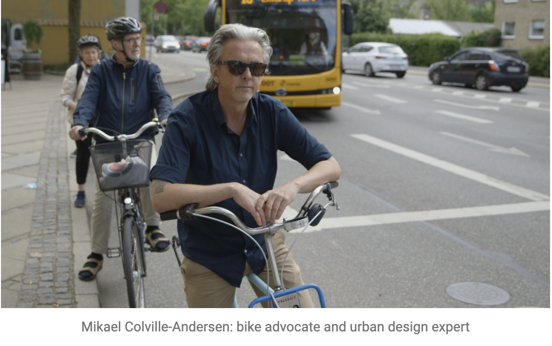 "Real Sports" - Mikael Colville-Andersen: bike advocate and urban design expert "Real Sports" - Mikael Colville-Andersen: bike advocate and urban design expert