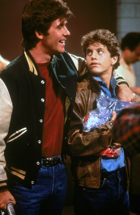 Alan Thicke and Kirk Cameron