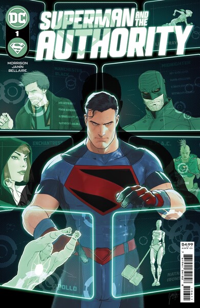 Superman and the Authority Superman and the Authority - graphic image