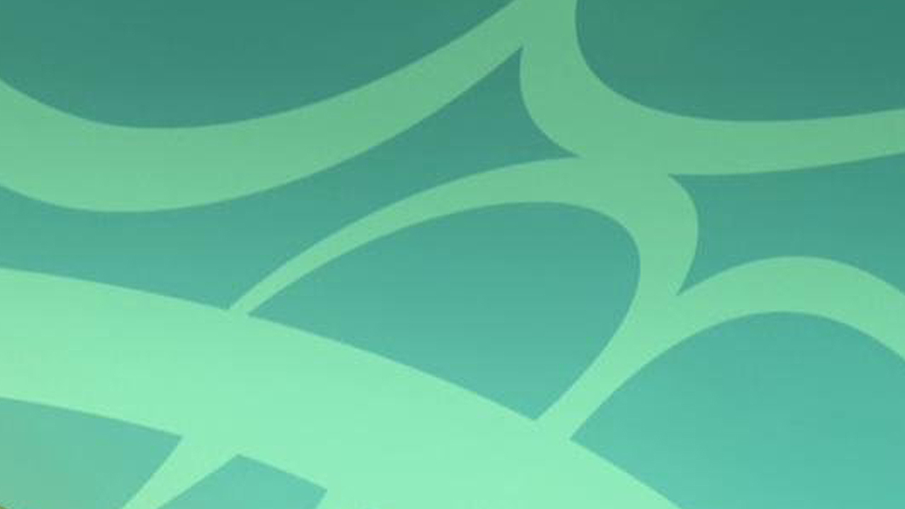 Turquoise geometric design